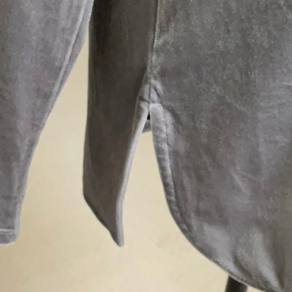 RALPH LAUREN Velour Henley Top - Picture 5 of 6